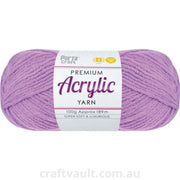 Acrylic Yarn 100g 189m 8ply Jasmine