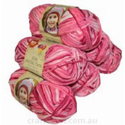 Acrylic Yarn 100g 189m 8ply Rose