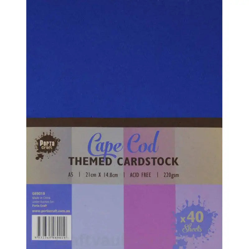 Colour Block A5 220gsm 40pk Cape Cod