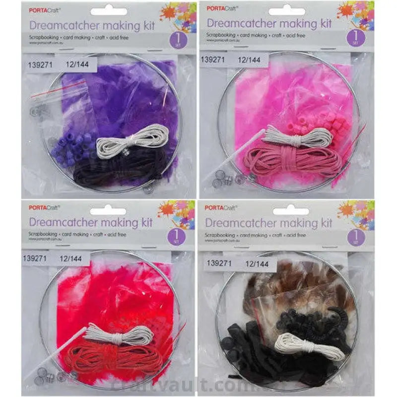 Dreamcatcher Kit 4 Assorted