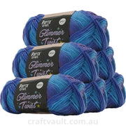 Glimmer Twist Yarn 100g 222m Amethyst