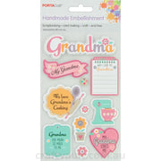 Handmade Glitter Embellishment Grandma