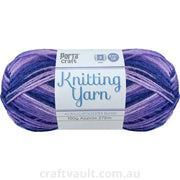 Knitting Yarn 100g 270m 8ply Multi Currant