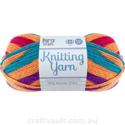 Knitting Yarn 100g 270m 8ply Multi Fruit Tingle
