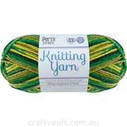 Knitting Yarn 100g 270m 8ply Multi Leprechaun