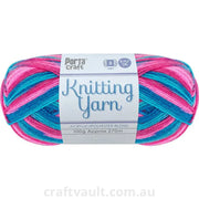 Knitting Yarn 100g 270m 8ply Multi Mermaid