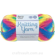 Knitting Yarn 100g 270m 8ply Multi Pixie