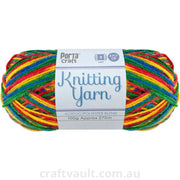 Knitting Yarn 100g 270m 8ply Multi Primary