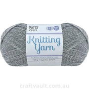 Knitting Yarn 100g 270m 8ply Solid Koala