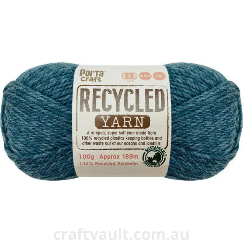Recycled Yarn 100g 189m 8ply Stormfront Melange