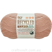 Recycled Yarn 150g 120m 12ply Dusty Pink