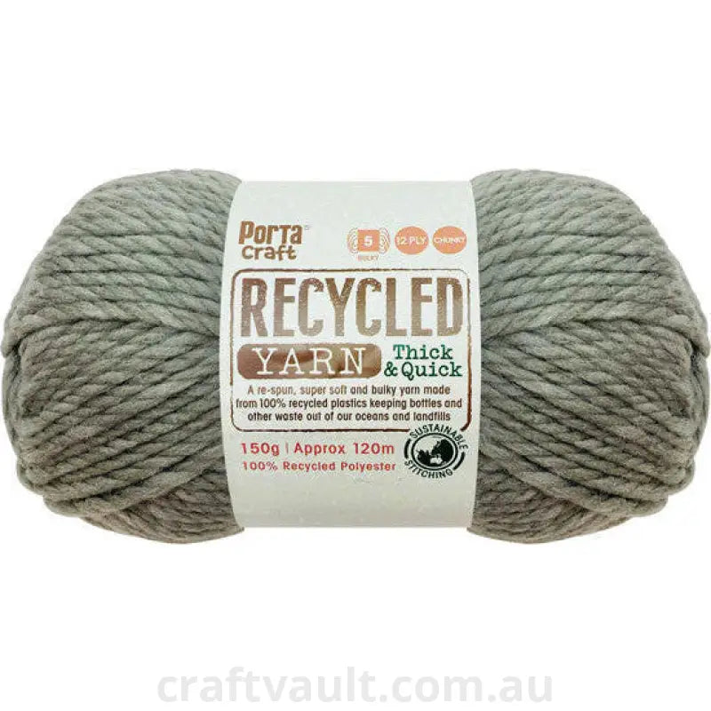 Recycled Yarn 150g 120m 12ply Smokestack Melange