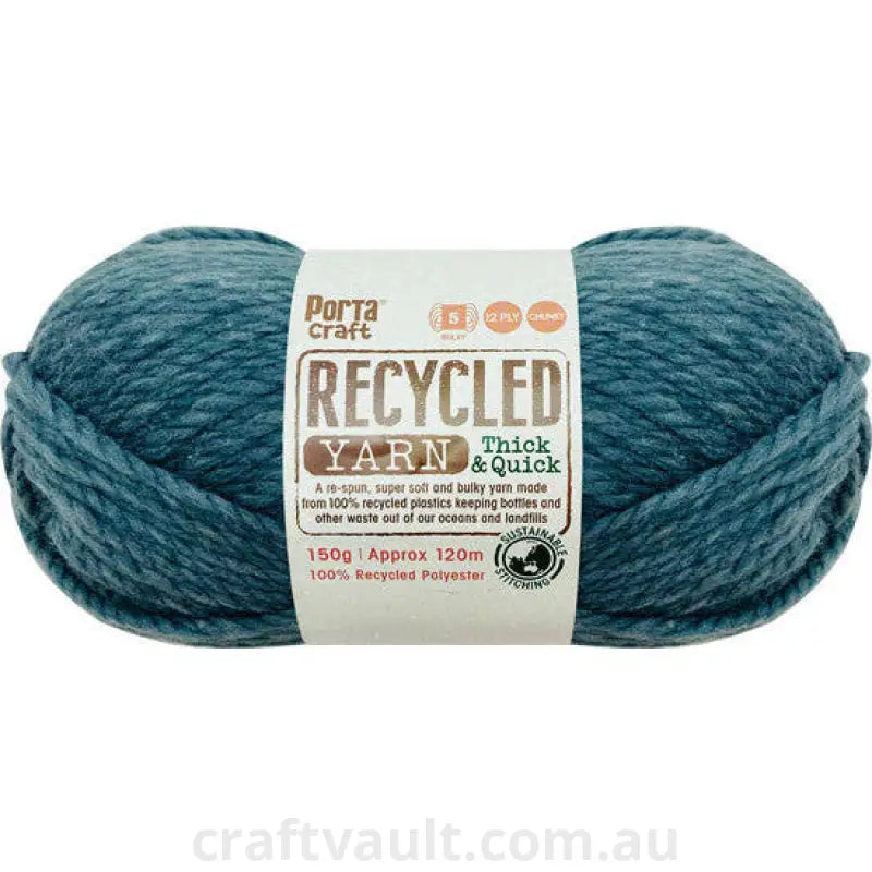 Recycled Yarn 150g 120m 12ply Stormfront Melange