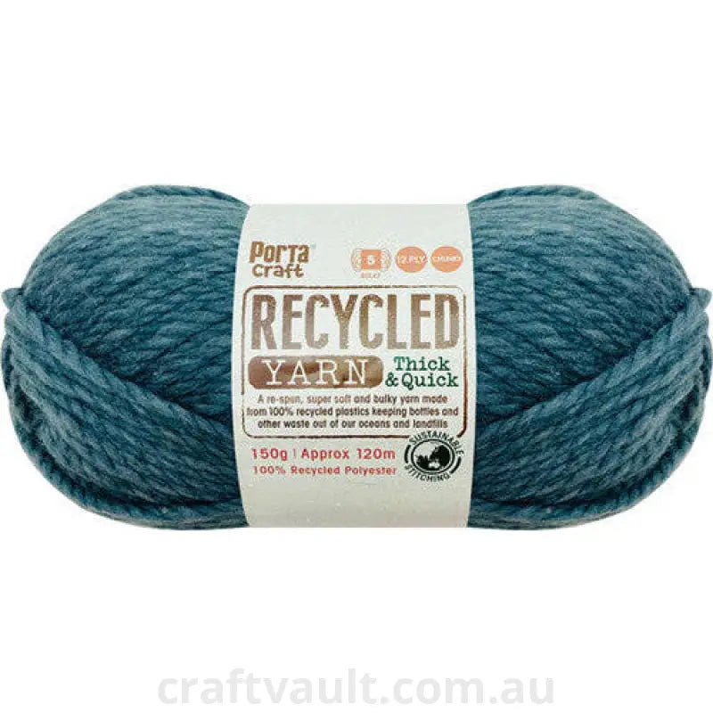 Recycled Yarn 150g 120m 12ply Stormfront Melange