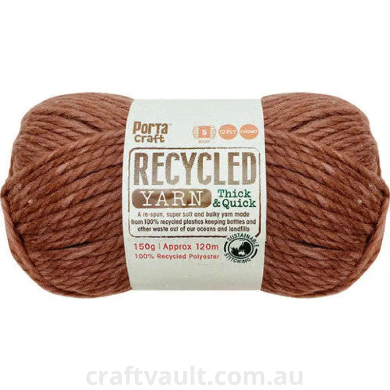Recycled Yarn 150g 120m 12ply Tamarind Melange
