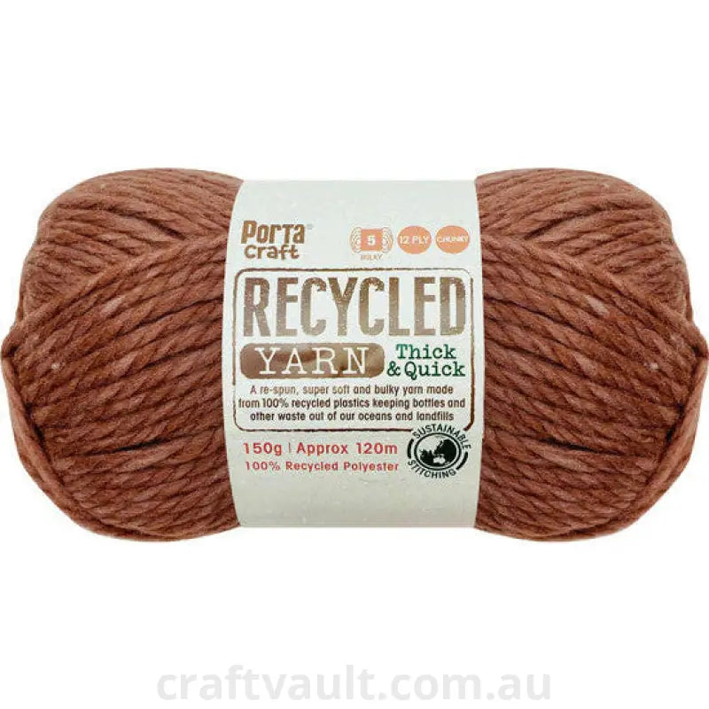 Recycled Yarn 150g 120m 12ply Tamarind Melange