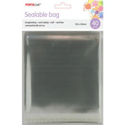 Sealable Bags 120x120mm 40pk