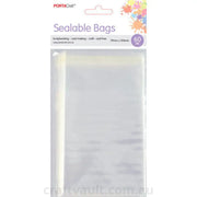 Sealable Bags 79x104mm 60pk