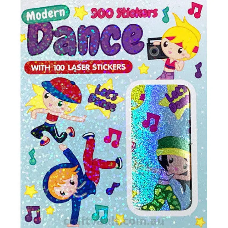Sticker Books Dance 200 Stickers & 100 Laser Stickers
