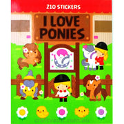 Sticker Books I Love Ponies 210 Stickers