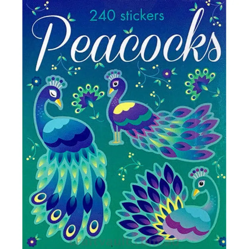 Sticker Books Peacock 240 Stickers
