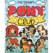 Sticker Books Pony Club 240 Stickers