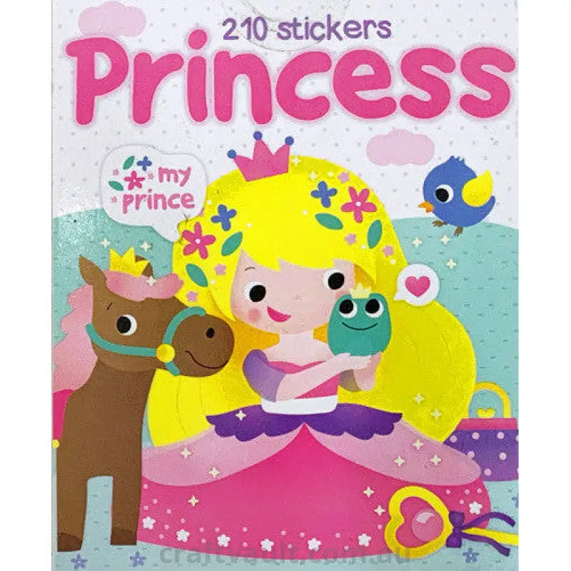 Sticker Books Princess 210 Stickers