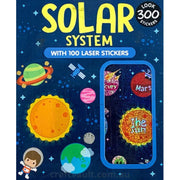 Sticker Books Solar System 200 Stickers & 100 Laser Stickers