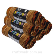 Stripes Acrylic Yarn 100g 188m 8ply Latte