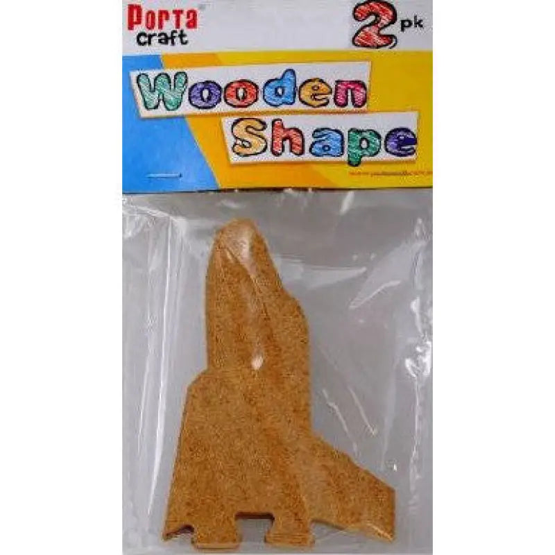 Wooden Shapes Plane 2 Pack