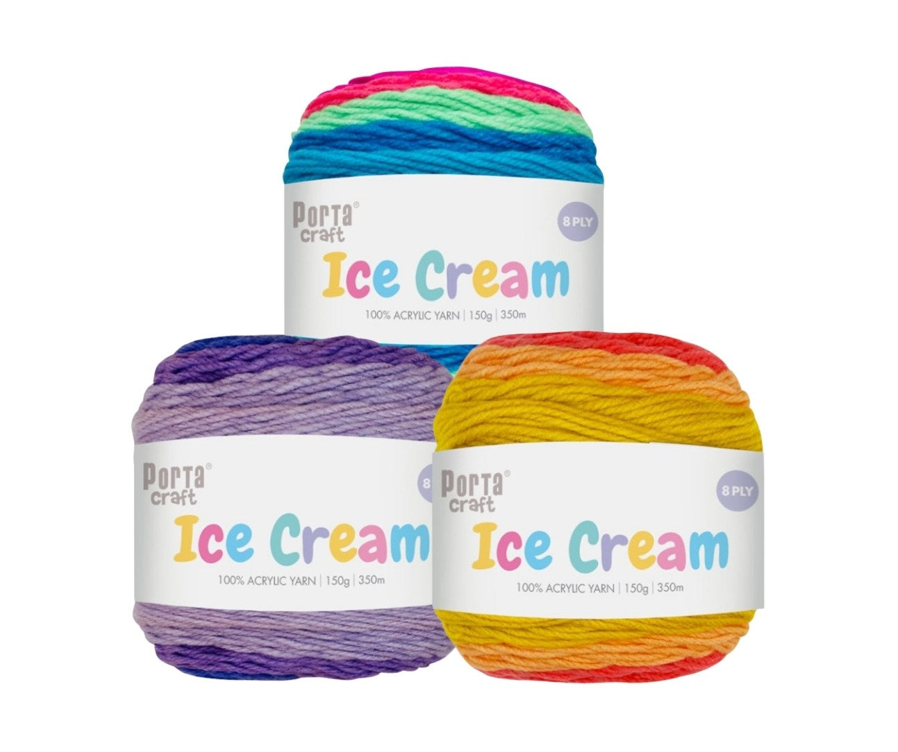 150g Ice Cream Yarn