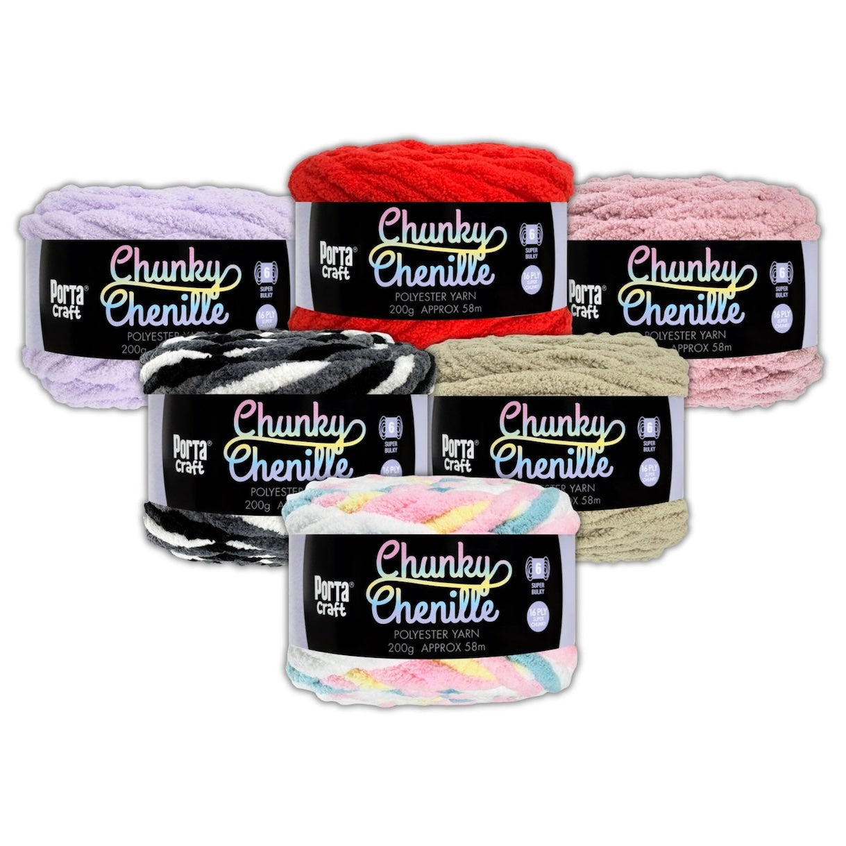 Chunky Chenille 16ply