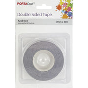 Porta Craft Double Sided Tape - 12mm x 20m