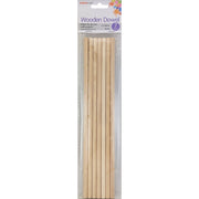 Craft Dowel 300x8mm 7pk Natural