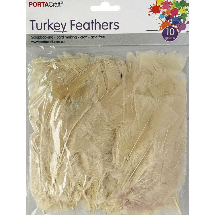 Craft Feathers 10g - Sand