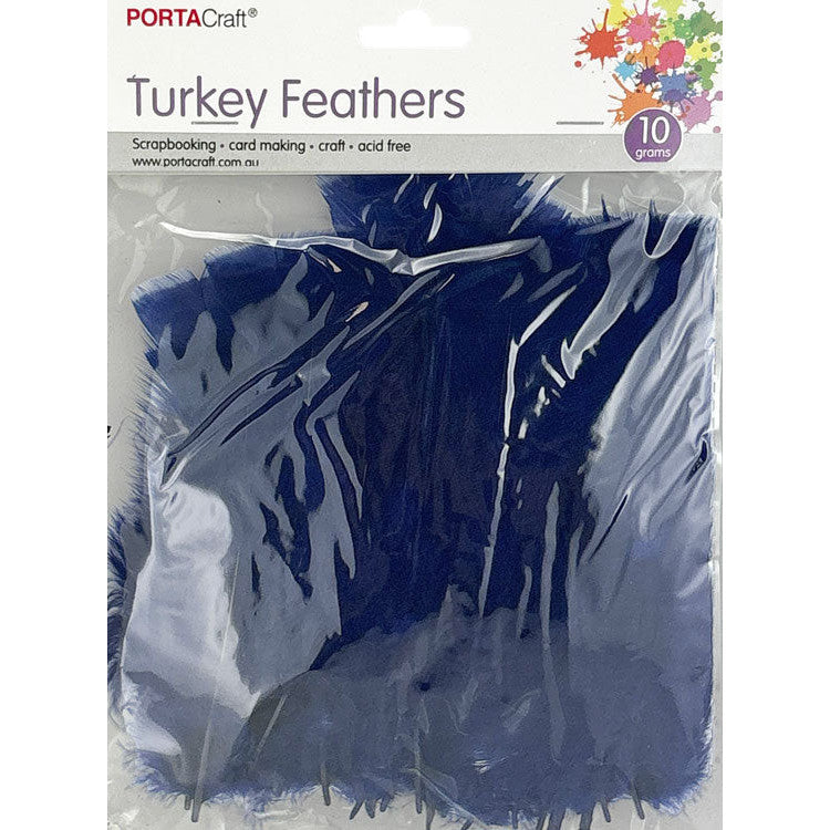 Craft Feathers 10g - Navy