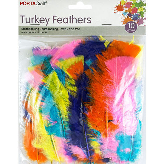 Craft Feathers 10g - Neon