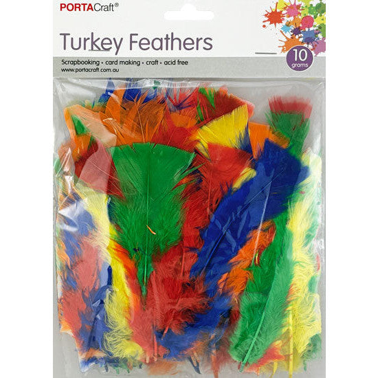 Craft Feathers 10g - Multicolour