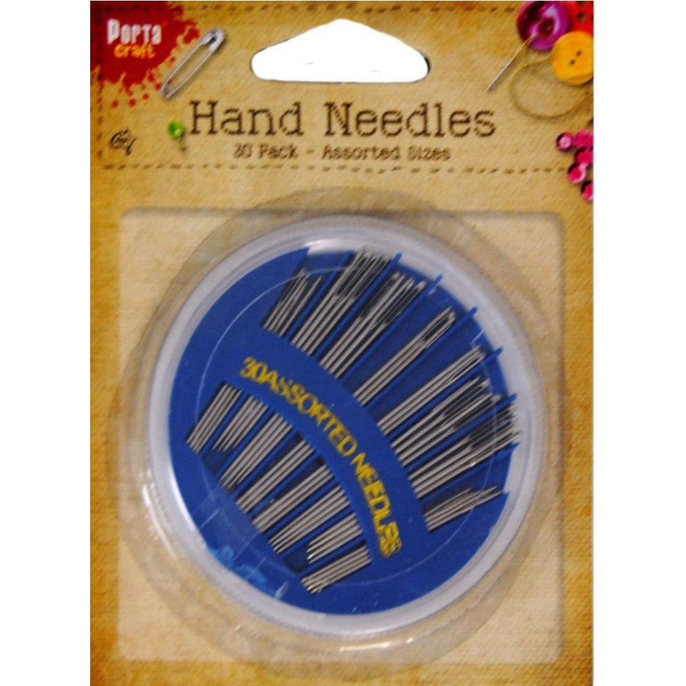 Hand Needles 30pk Asst Sizes – Craft Vault