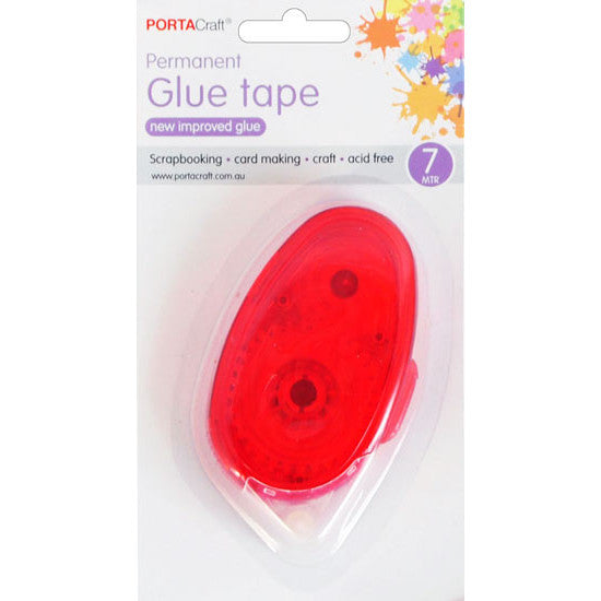 Glue Tape Permanent 8mm x 7m