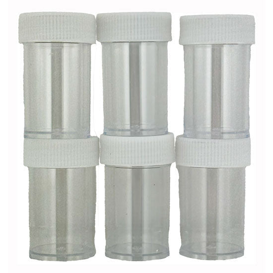 Round Shaker Containers 50x26mm 6pk