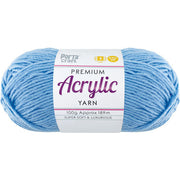 Acrylic Yarn 100g 189m 8ply Baby Blue