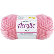 Acrylic Yarn 100g 189m 8ply Baby Pink