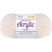 Acrylic Yarn 100g 189m 8ply Cotton Candy