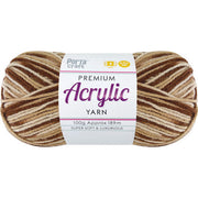 Acrylic Yarn 100g 189m 8ply Multi Mahogany - Porta Craft | Craft Vault Australia