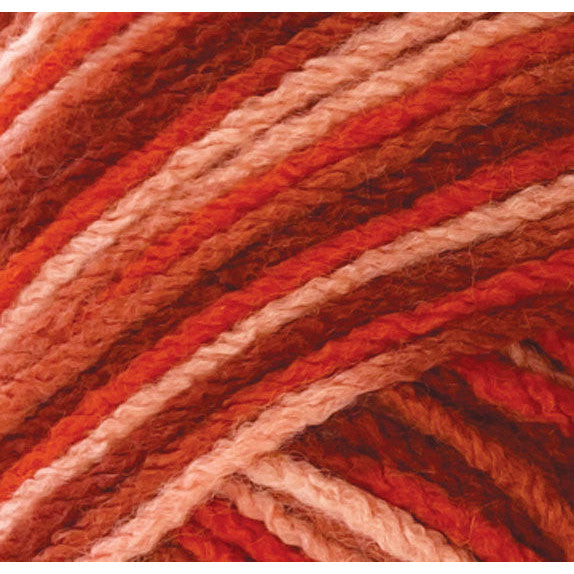 Acrylic Yarn 100g 189m 8ply Multi Fire