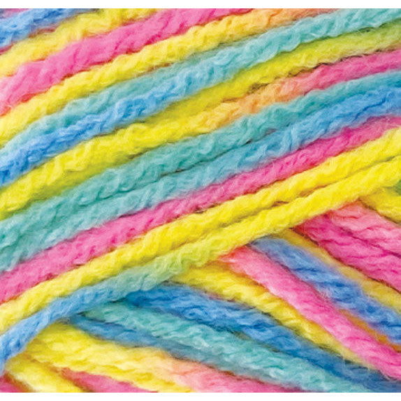 Acrylic Yarn 100g 189m 8ply Multi Rainbow