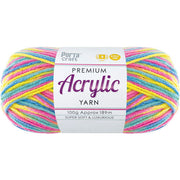 Acrylic Yarn 100g 189m 8ply Rainbow