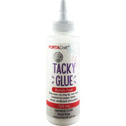 Porta Craft Tacky Washable Glue PVA White 120ml