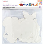 Porta Craft Aussie Cardstock Australian Animals 10pk